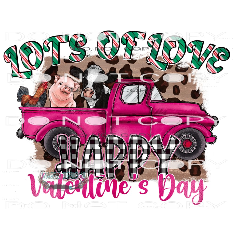 Happy Valentines Day #9483 Sublimation transfers - Heat