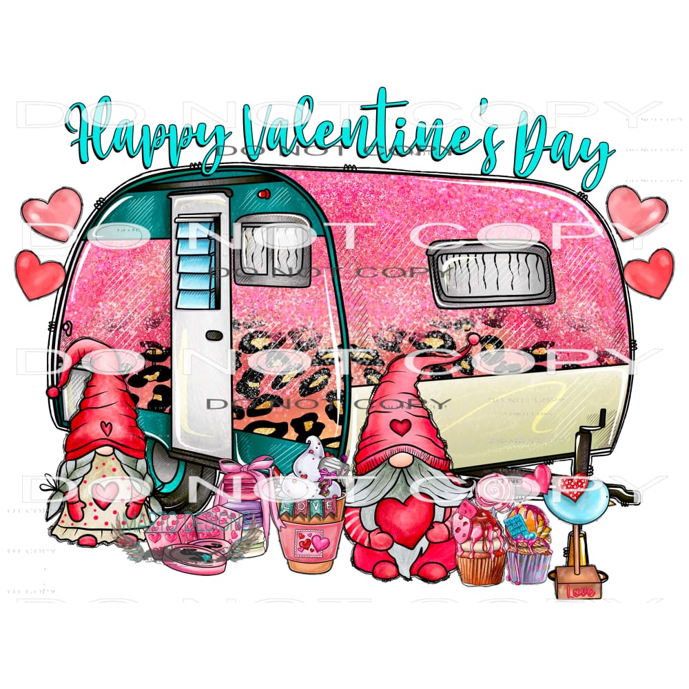 Happy Valentines Day #9559 Sublimation transfers - Heat