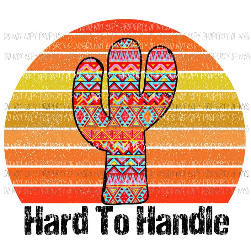 Hard to handle cactus Sublimation transfers Heat Transfer