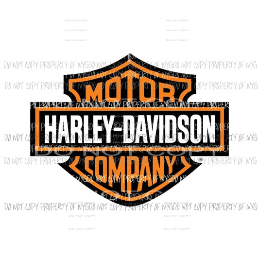 Harley Davidson Logo #1 Sublimation transfers Heat Transfer