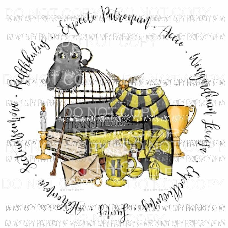 Harry potter H #2 Sublimation transfers Heat Transfer