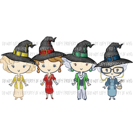Harry Potter Witches Sublimation transfers Heat Transfer