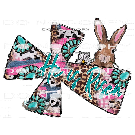 He Is Risen #10025 Sublimation transfers - Heat Transfer