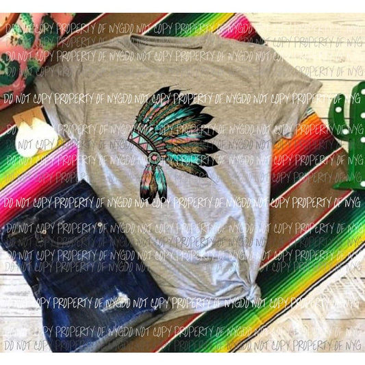 Headdress #320 head dress sublimation transfer Heat Transfer