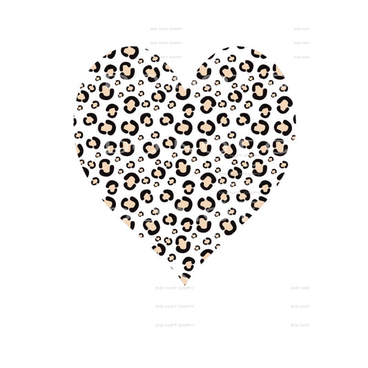 Heart #5017 Sublimation transfers - Heat Transfer Graphic