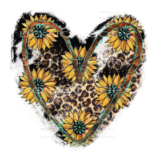Heart #5586 Sublimation transfers - Heat Transfer Graphic