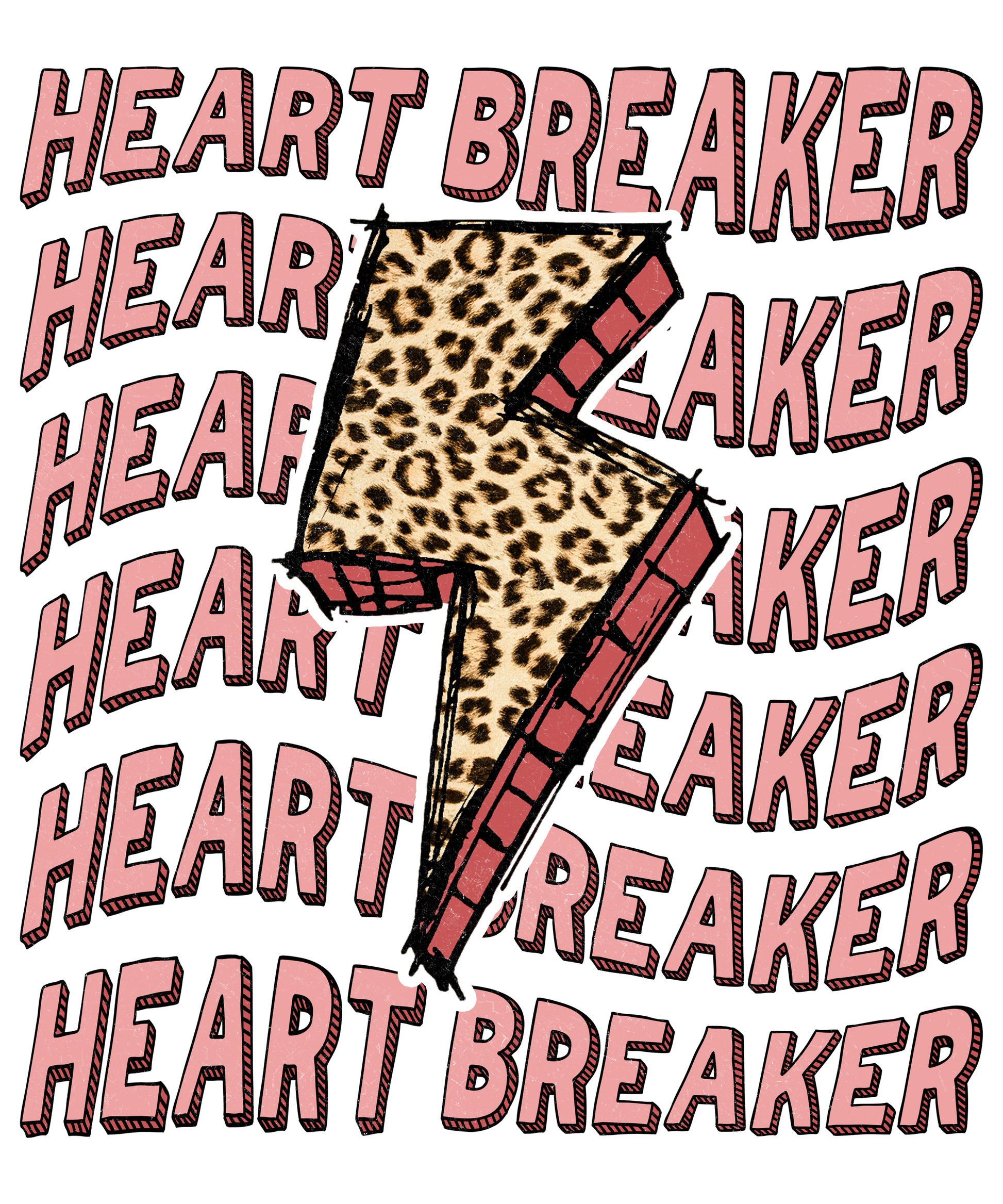 Heart Breaker #9066 Sublimation transfers - Heat Transfer