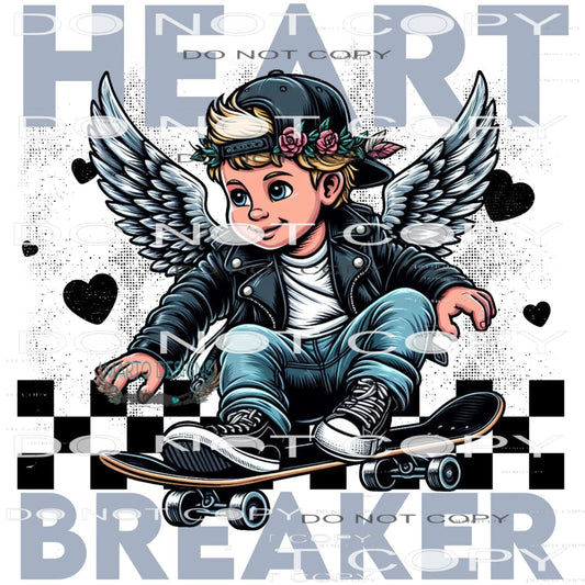 Heart Breaker #9334 Sublimation transfers - Heat Transfer