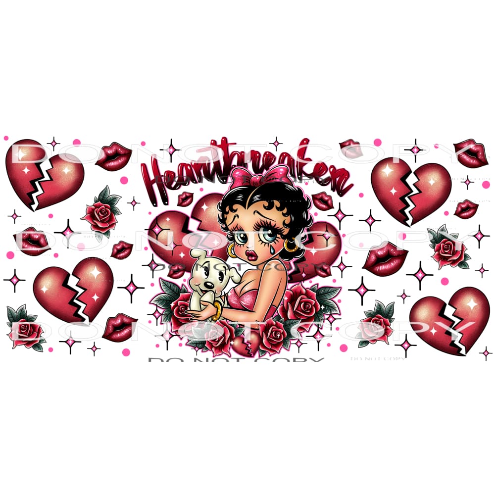 Heartbreaker #9298 Sublimation transfers - Heat Transfer