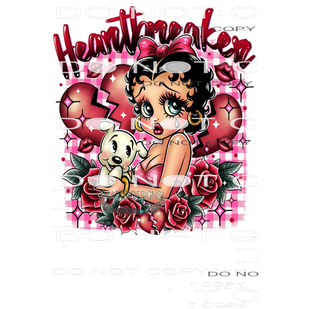 Heartbreaker #9300 Sublimation transfers - Heat Transfer