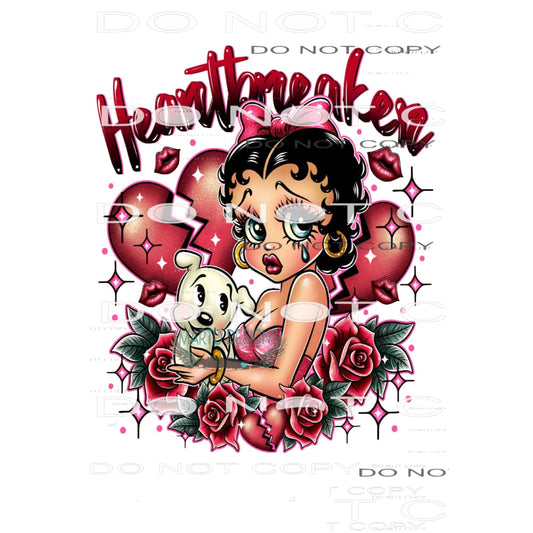Heartbreaker #9302 Sublimation transfers - Heat Transfer