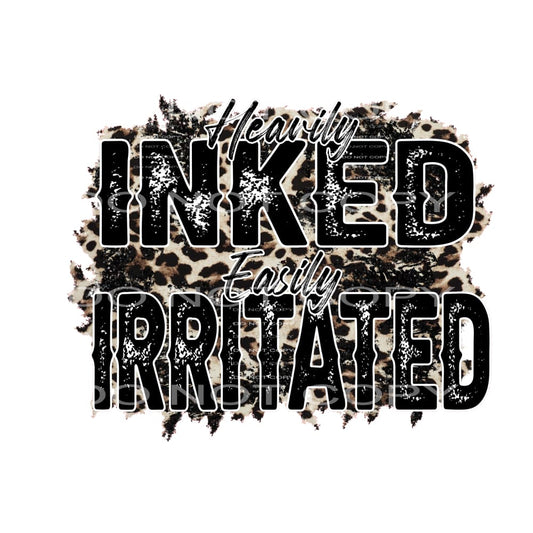heavily inked and easily Irritated # 4703 Sublimation 