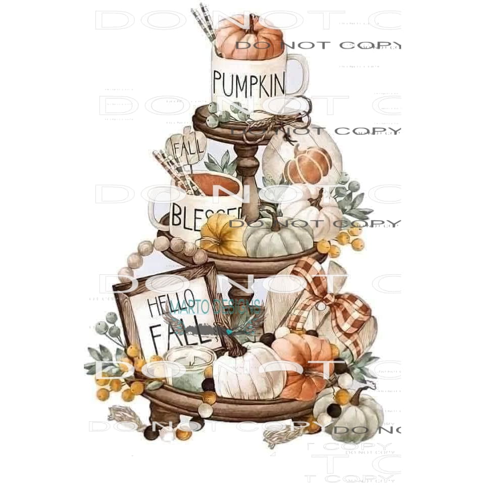 Hello Fall #6145 Sublimation transfers - Heat Transfer