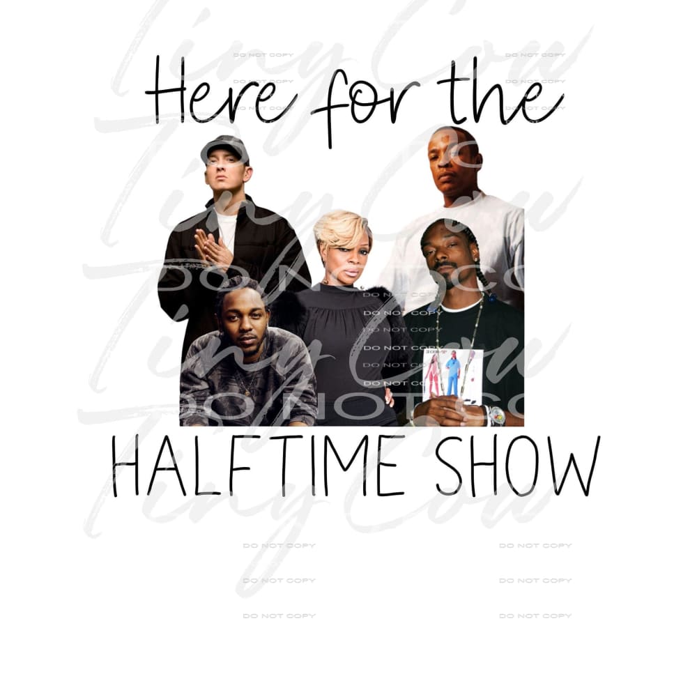 here for the Halftime show # 0003 superbowl Sublimation 