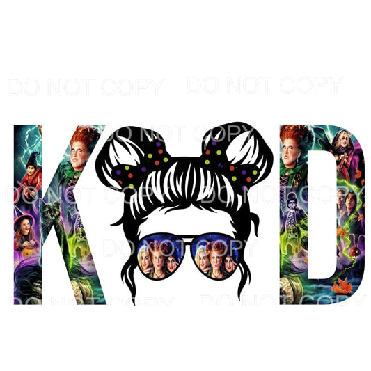 Hocus Pocus KID Sublimation transfers - Heat Transfer