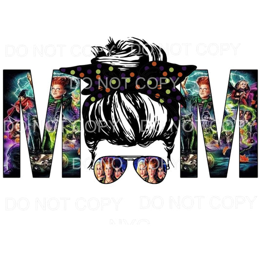 Hocus Pocus Mom # 1 Sublimation transfers - Heat Transfer