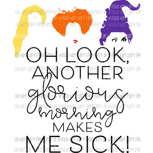 Hocus Pocus Oh Look Sublimation transfers Heat Transfer