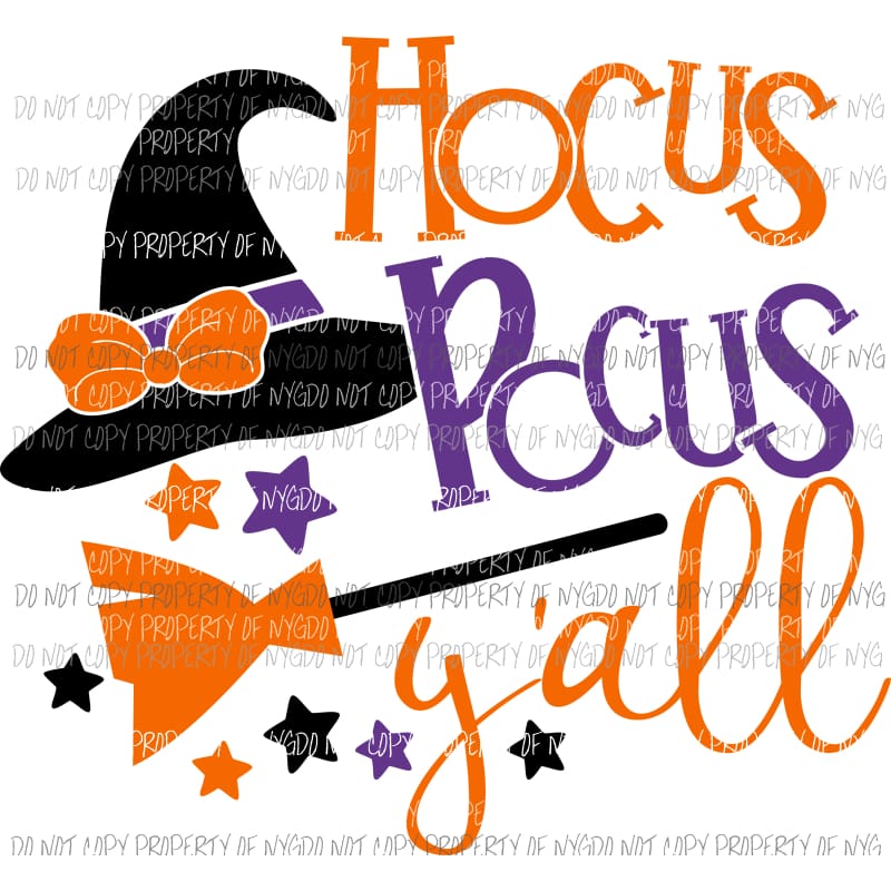 hocus pocus yall sublimation transfers Heat Transfer