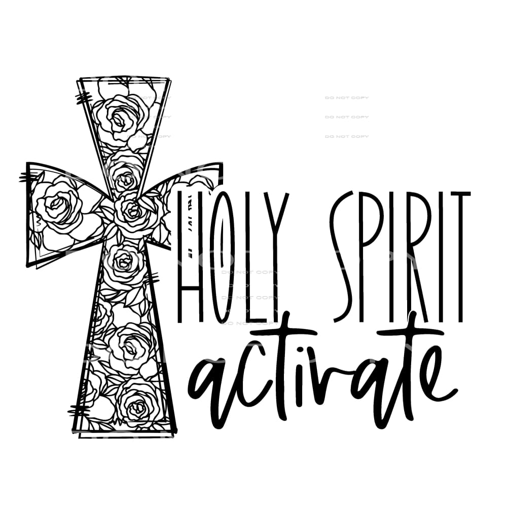 holy spirit #4171 Sublimation transfers - Heat Transfer