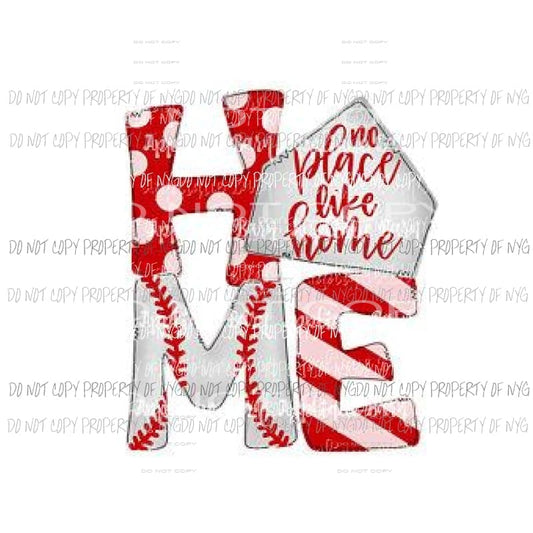 Home baseball #11 red Sublimation transfers Heat Transfer