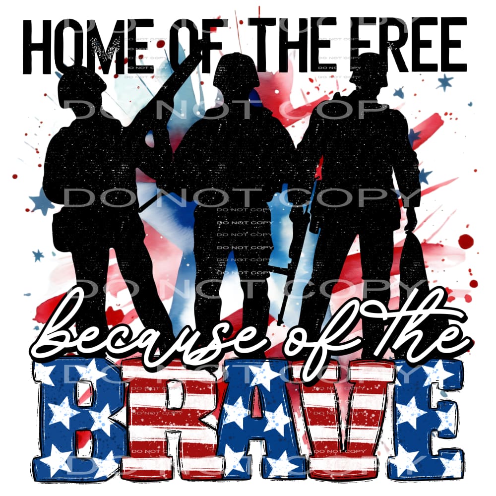 Home of the free # 312 Sublimation transfers - Heat Transfer