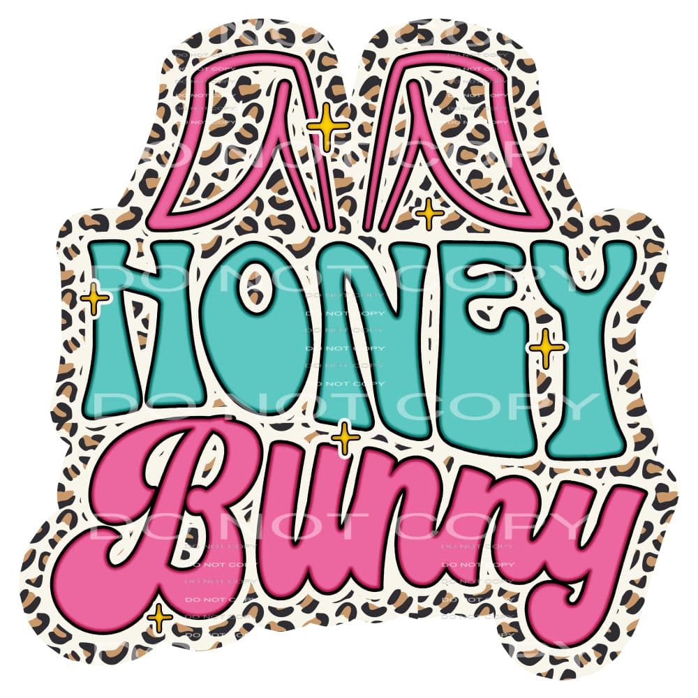 honey bunny #4274 Sublimation transfers - Heat Transfer