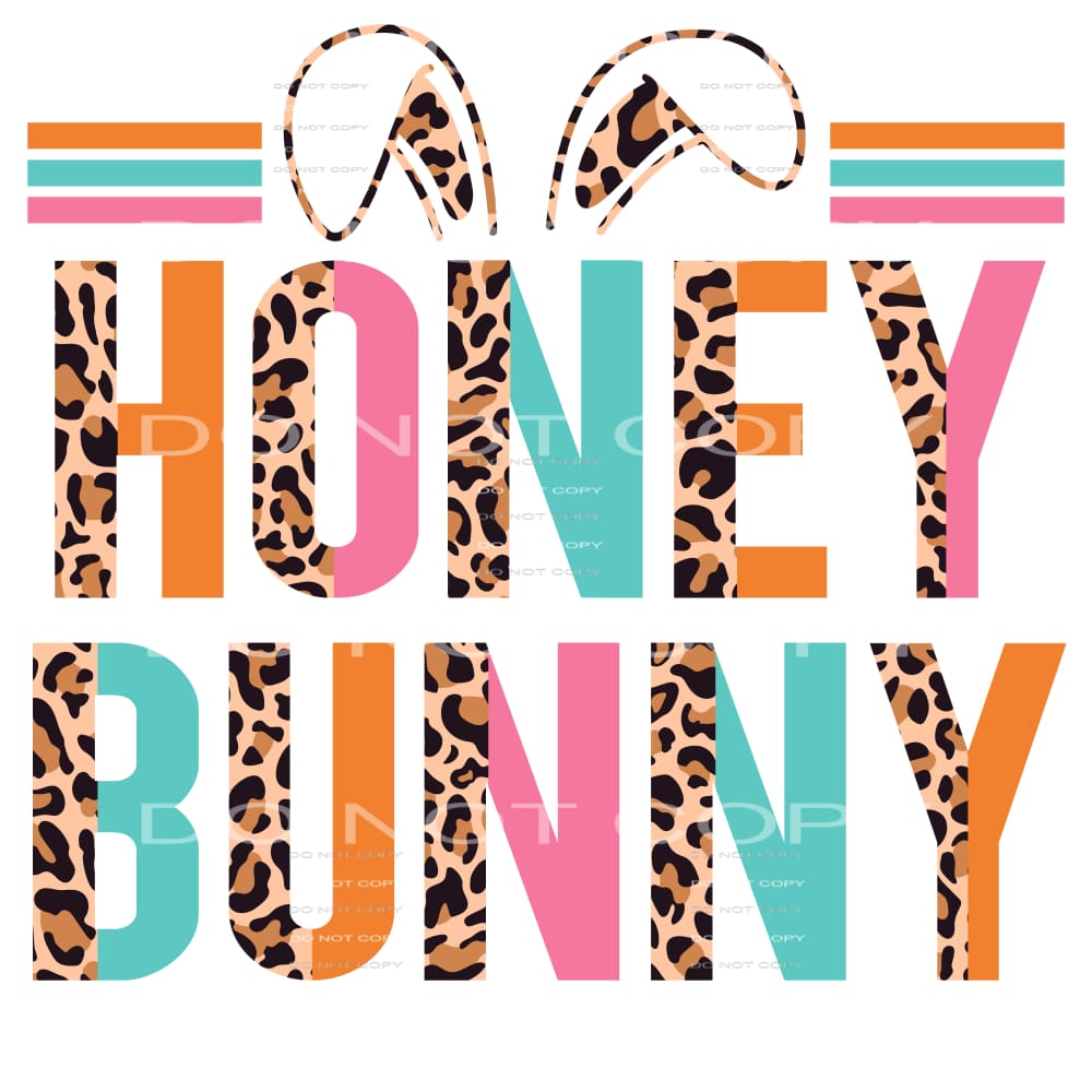 honey bunny #4521 Sublimation transfers - Heat Transfer