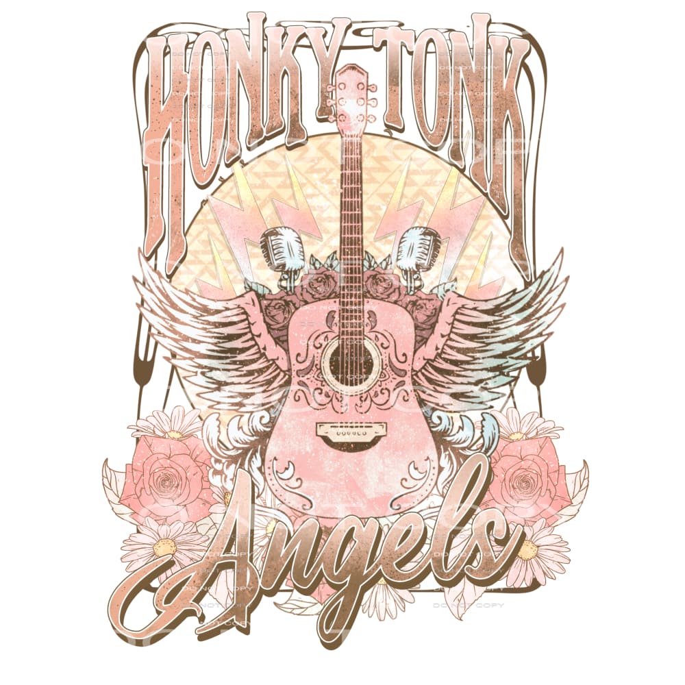 Honky tonk angels # 172 Sublimation transfer - Heat Transfer