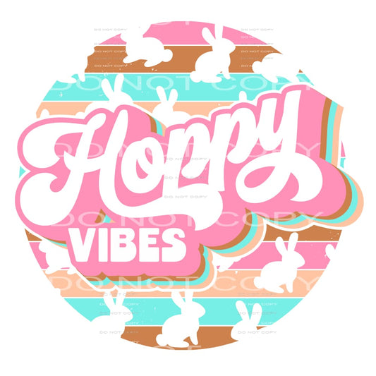 hoppy vibes #4275 Sublimation transfers - Heat Transfer