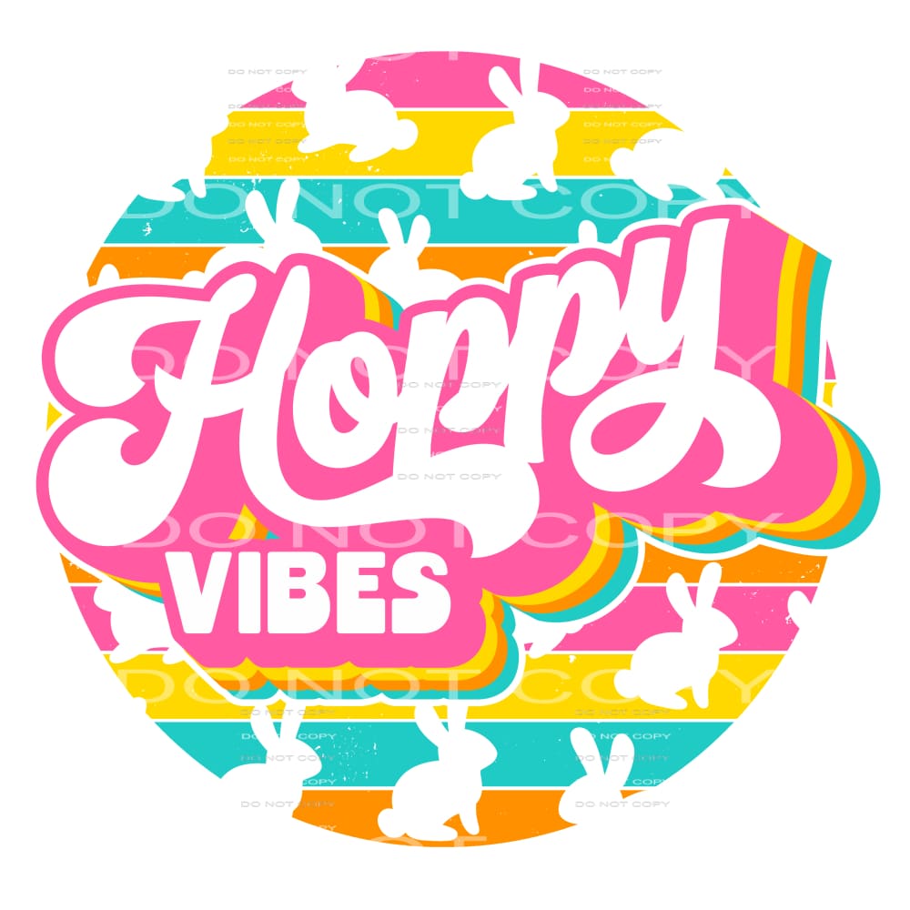 hoppy vibes #4524 Sublimation transfers - Heat Transfer