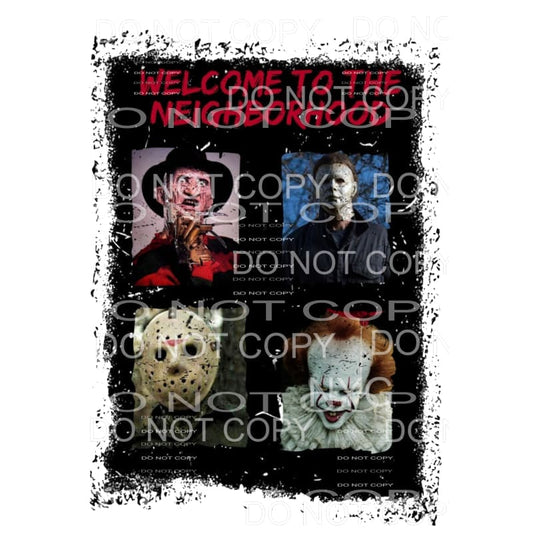HORROR welcome to the neighborhood jason freddie mike myers 