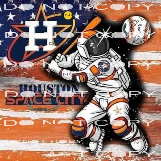 Houston Space City #7868 Sublimation transfers - Heat