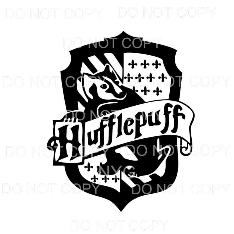 Hufflepuff Harry Potter Sublimation transfers - Heat 