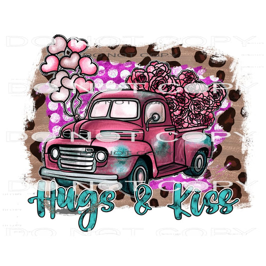 Hugs And Kisses #9491 Sublimation transfers - Heat Transfer
