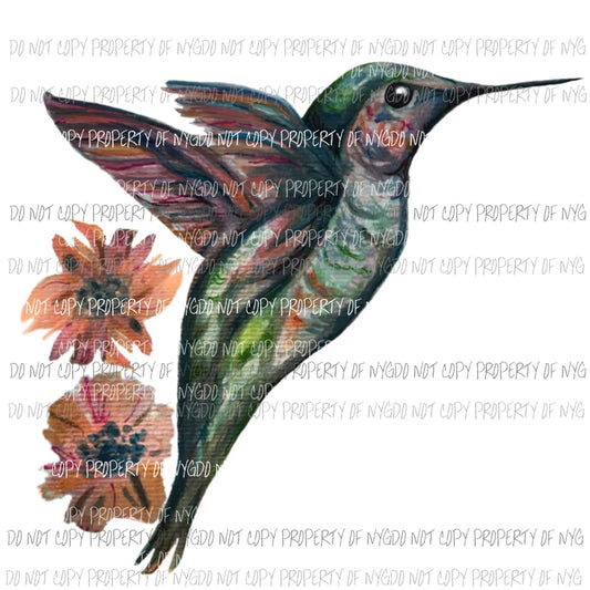 Hummingbird Sublimation transfers Heat Transfer