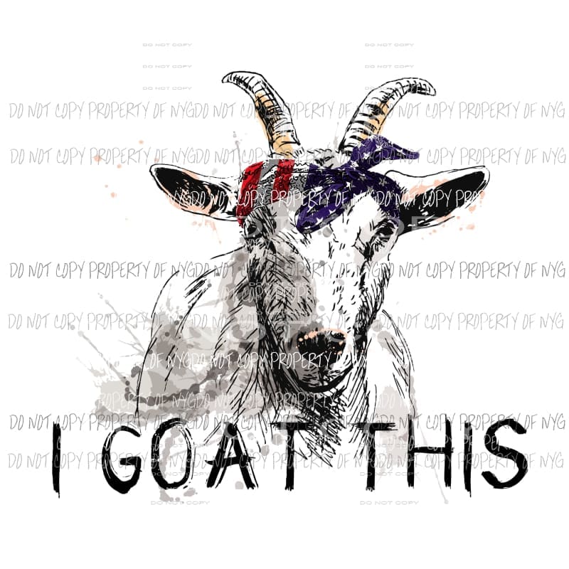 I Goat This Sublimation transfers Heat Transfer