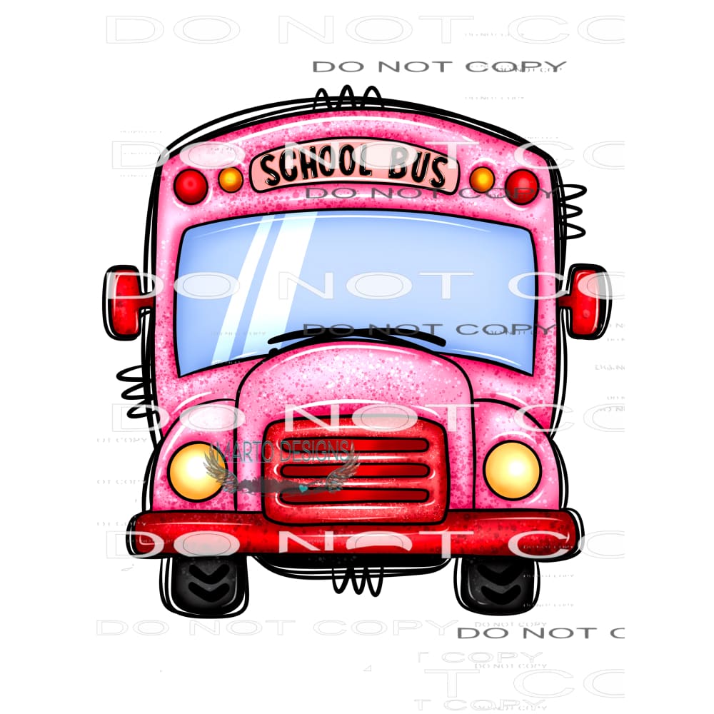 I Got A Bus Full Of Valentine #8639 Sublimation transfers -