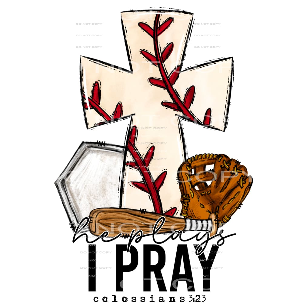 I Prey #4248 Sublimation transfers - Heat Transfer Graphic