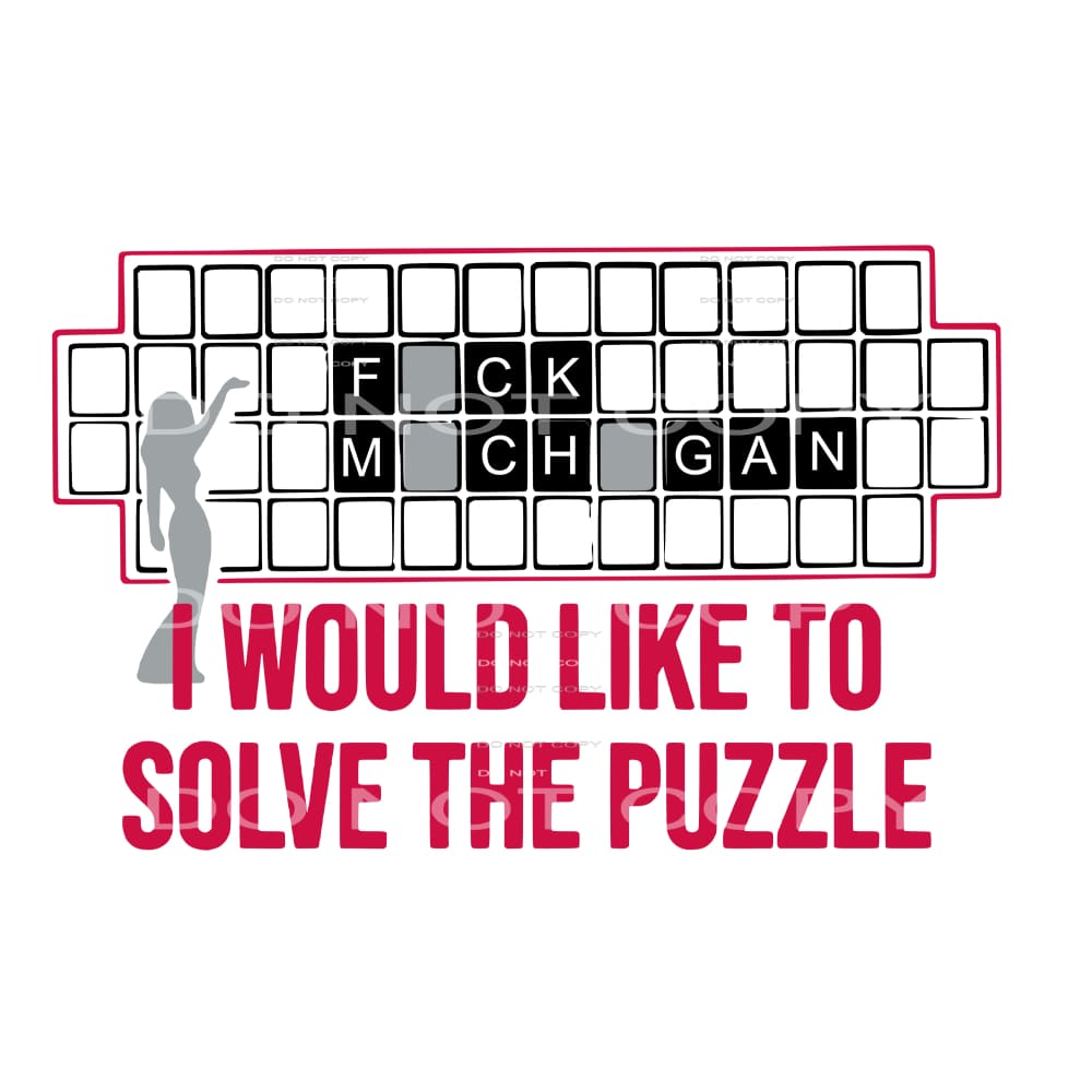 i would like to solve the puzzle michigan buckeyes # 12012