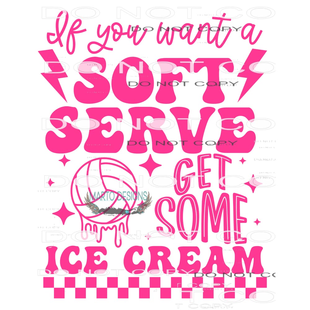 If You Want A Soft Serve Get Some Ice Cream #9398