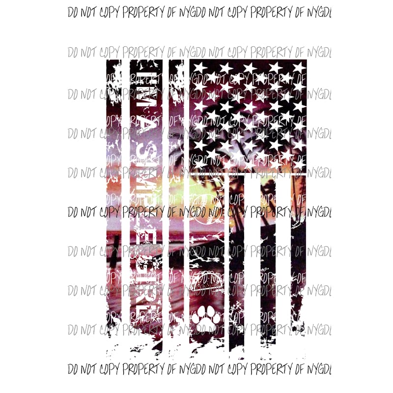 I’m a simple girl flag beach tacos baseball dogs Sublimation transfers Heat Transfer