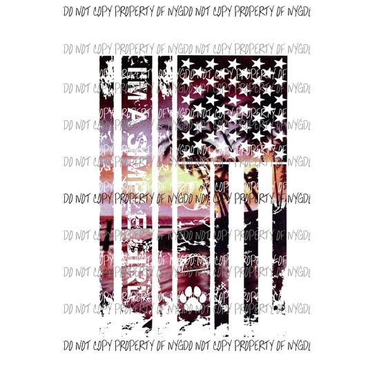 I’m a simple girl flag beach tacos baseball dogs Sublimation transfers Heat Transfer