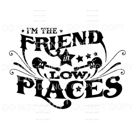 I’m The Friends In Low Places Guitars Sublimation transfers 