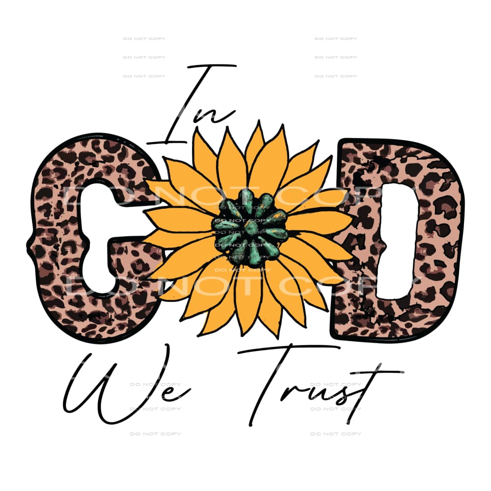 In god we trust # 356 Sublimation transfers - Heat Transfer