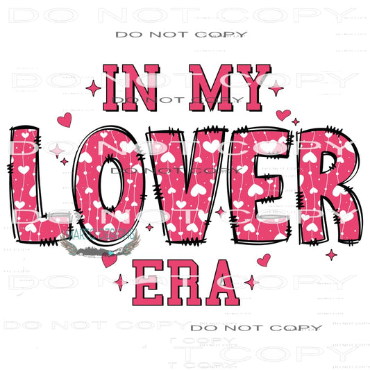 In My Lover Era #9337 Sublimation transfers - Heat Transfer