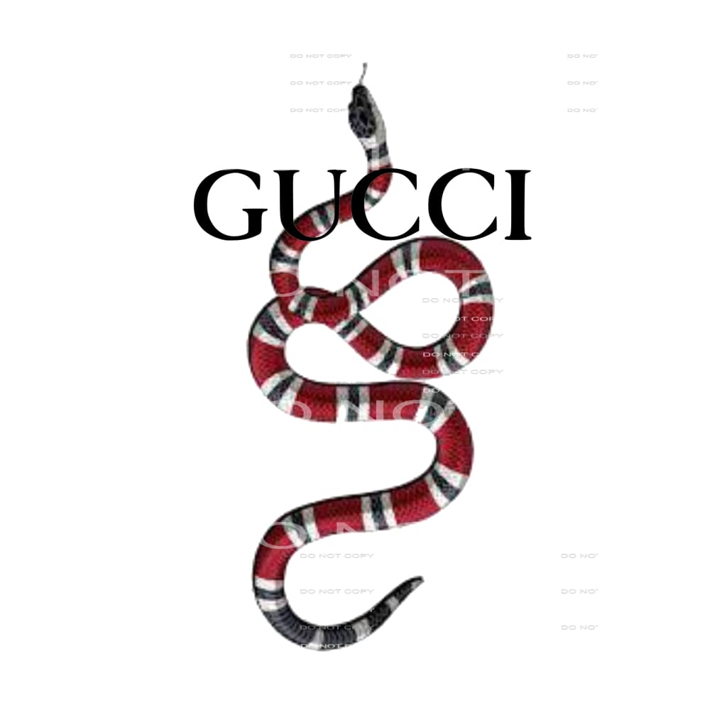 Inspired Gucci # 12310 Sublimation transfers - Heat Transfer