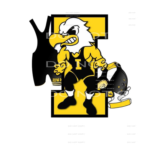 Iowa Wrestling Sublimation transfers - Heat Transfer