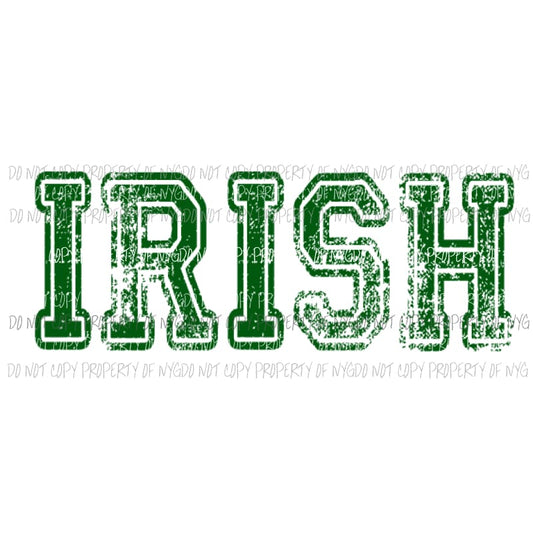 IRISH Sublimation transfers Heat Transfer