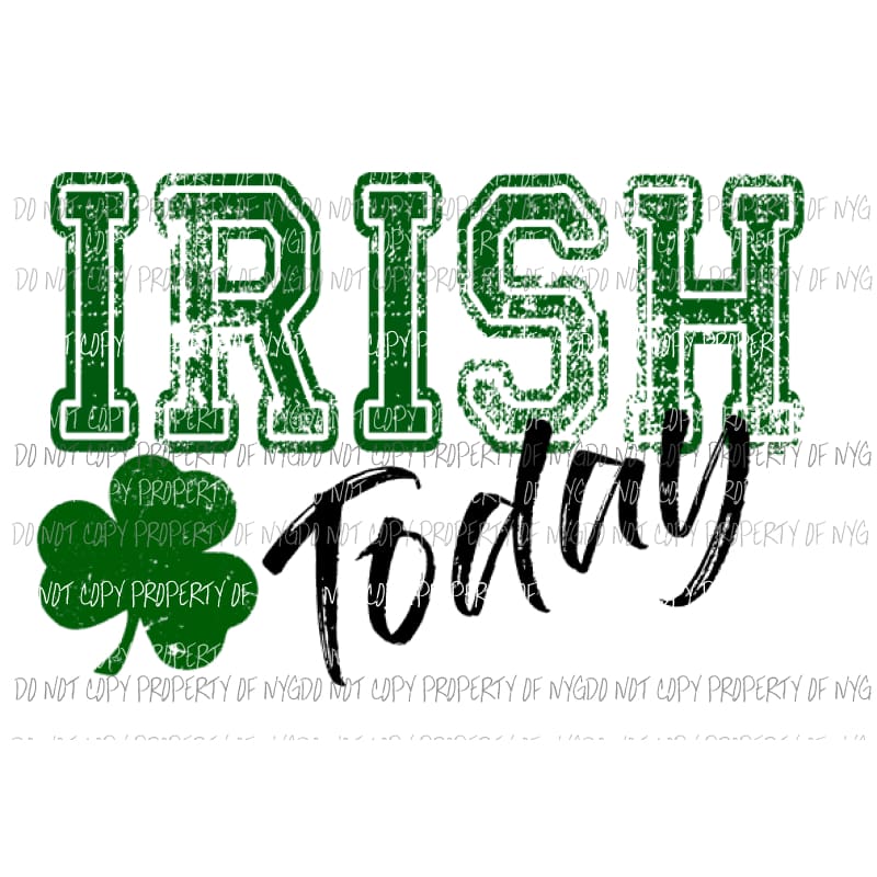 IRISH Today Sublimation transfers Heat Transfer
