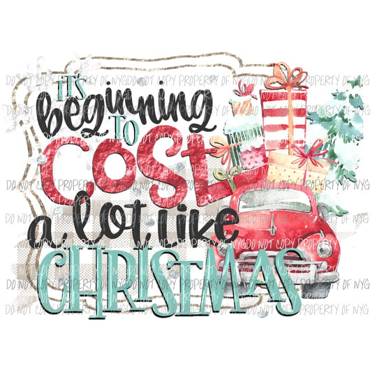 Its Beginning to cost a lot like Christmas Sublimation transfers Heat Transfer